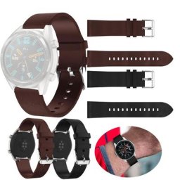 Bracelet de rechange en cuir pour montre Huawei GT 22MM à dégagement rapide accessoires colorés