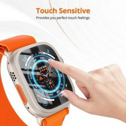 Film protecteur d'écran 3D pour Apple Watch Film guatémaltèque pas en verre série iWatch 7 8 6