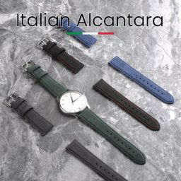 ALCANTARA-Bracelet de montre en cuir suédé accessoires pour Samsung Smile Car Interior Same 22mm