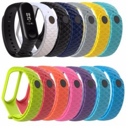 Bracelet de rechange en Silicone pour Xiaomi Mi Band 6 accessoires colorés sport Band 4 3 5 6