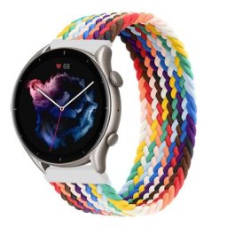 Boucle Solo tressée pour Samsung Galaxy watch 4/bracelet classique 46mm/42mm/active 2/Gear S3