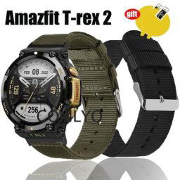 Bracelet en toile de nylon pour montre intelligente Xiaomi Amazfit T-Rex 2 accessoires de