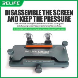 RELIFE RL-601S Mini 3 en 1 Multifonction Démontage Écran et Pression Maintien Fixation Arrière