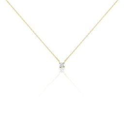 Collier Or Jaune Victoria Et Diamant
