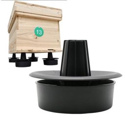 4 ensembles apiculture ruche abeille support Anti-fourmi évier anti-insectes pieds de ruche