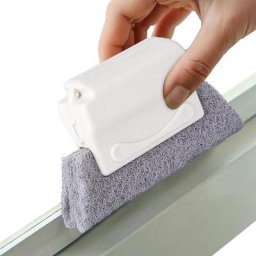 Brosse de nettoyage de vitres nettoyeur de vitres à domicile avec tête de brosse fine outil de