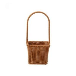 Mir en rotin fait à la main pour la maison paniers de rangement pour plantes décor de fleurs
