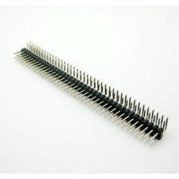 Connecteur à angle droit 2x40 broches 10 pièces 2x40 broches 2.54mm bande 40 broches