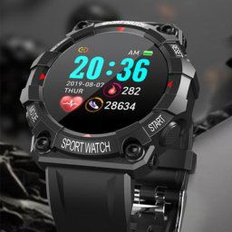 Montre connectée FD68S pour IOS et Android bracelet de fitness pour hommes et femmes