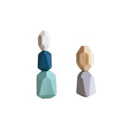 Blocs de construction Montessori P31B 5 à 32 pièces triage en bois empilage des pierres