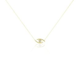Collier Irlana Or Jaune Diamant