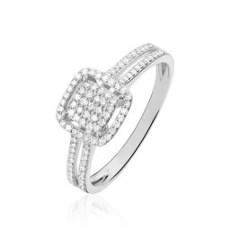 Bague Zenaba Or Blanc Diamant