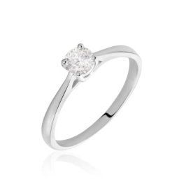Bague Victoria Or Blanc Diamant