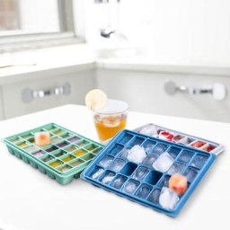 Bacs à glace de grande capacité pour congélateur dégagement facile moule à glace pour glacière