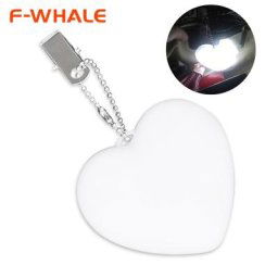 Lampe LED ronde en forme de cœur pour sac à main capteur tactile lumière de sac à main