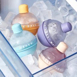 Machine à glaçons en silicone pour whisky lames sphpopularité en forme de boule moule à glaçons