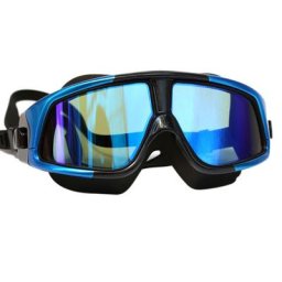 Lunettes de natation en silicone unisexe masque de natation confortable lunettes de natation à