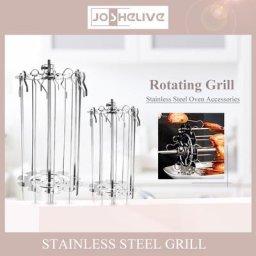 1SET Accessoires de Four BARBECUE Brochette D'agneau Four Électrique Accessoires 304 Rotatif En