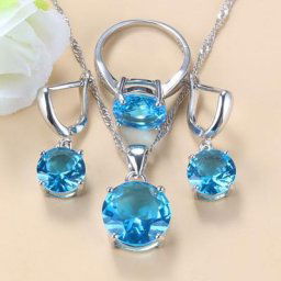 Parure de bijoux pour femmes boucles d'oreilles et collier en pierre naturelle style marocain