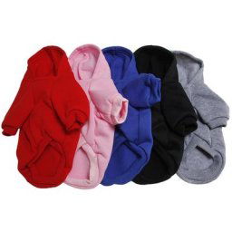Sweat à capuche design pur pour chien et chat veste pour chiot manteau Chihuahau vêtements pour