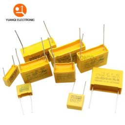 Condensateur à film polypropylène série X2 275ylique 0.01UF ~ 2.2UF 10nf 100nf 150nf 200nf