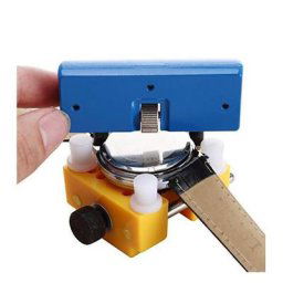 Outil de réparation d'horloger réglable boîtier de montre support de pince décapant de couvercle
