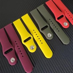 20mm 22mm Sangle pour Samsung Galaxy watch 4 44mm 5 pro 45mm bracelet Actif 2 Gear s3 silicone