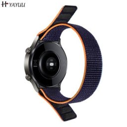 Bracelet de montre pour Huawei Watch GT 3 46 mm 22 mm Nylon Sport Bracelet de remplacement pour