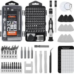 Kit de réparation de tournevis 140 en 1 avec 118 embouts en acier de haute qualité pour iPhone