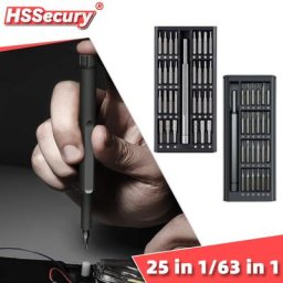 Kit d'outils de réparation de tournevis 63 en 1/25 en 1 DHL