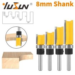 Ysusun – modèle de tige de 8MM 4 pièces modèle de garniture mèche de routeur travail du bois