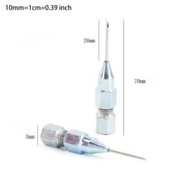 Tête de pistolet à graisse nez à aiguille amovible buse de graisse accessoires roulement étanche