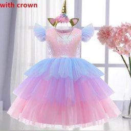 Robe de soirée à paillettes roses pour filles 4-10T tutu superposé costume de gala formel