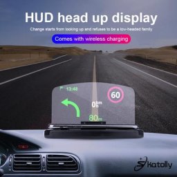 Chargeur sans fil universel pour voiture GPS HUD affichage tête haute support de téléphone tapis