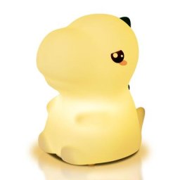 Lampe LED en forme de dinosaure avec chargeur USB luminaire décoratif d'intérieur idéal pour une