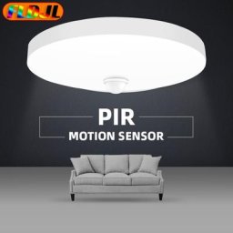 Plafonniers LED avec détecteur de mouvement PIR veilleuse lampes murales maison escaliers