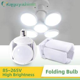 Ampoule Pliante KPS UFO/Football/Cuir oral elu à Angle Réglable 85-265V 220V Lampe de Projecteur à