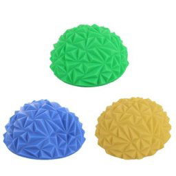Balle d'équilibre demi-sphère de Yoga Fitball de Massage en PVC pour le Sport et le Fitness