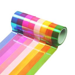 8 bandes de décoration de gymnastique rythmique à paillettes holographiques 15mm x 5m accessoires
