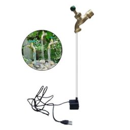 Bec verseur Invisible et créatif pour jardin arrosoir fontaine en métal robinet flottant pour