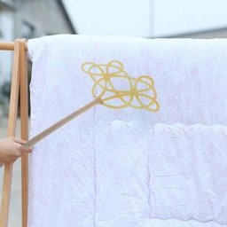 Raquette traditionnelle en faux rotin tissé plumeau tapis de voiture dépoussiérage batteur