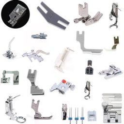 1 pièces Machine à coudre pieds presseur Machine à coudre pied couture multi-fonctionnel accessoires