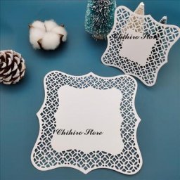 Matrices de découpe en couches galets de fond découpés décoration d'album de scrapbooking carte