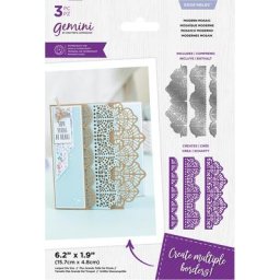 AliliArts-Matrices de découpe en métal mosaïque moderne bricolage scrapbooking album photo