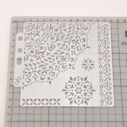 Pochoirs pour peinture murale Scrapbooking gaufrage Album d'estampage carte artisanale