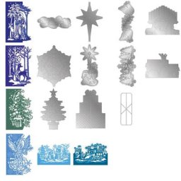 Matrices de découpe en métal cadeaux de noël naissance de jésus Pop-Up fabrication de cartes
