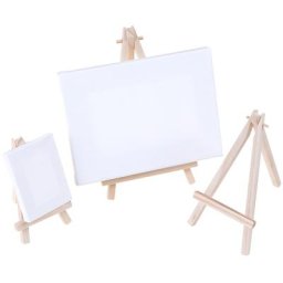 Mini présentoir en bois pour carte d'artiste support de table de mariage décoration de fête décor