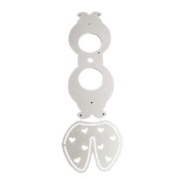 Porte-sucette coccinelle P82D en métal matrices de découpe accessoires de décoration d'album
