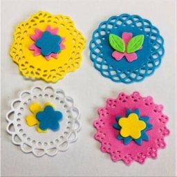 Mini cercle de dentelle matrices de découpe en métal Scrapbooking artisanat fabrication de