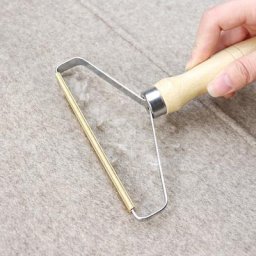 Dissolvant de peluches Portable brosse manuelle pour enlever les poils d'animaux rouleau à